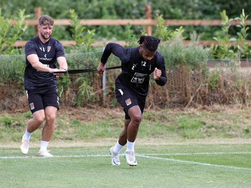 Akin Odimayo and Jack Sowerby