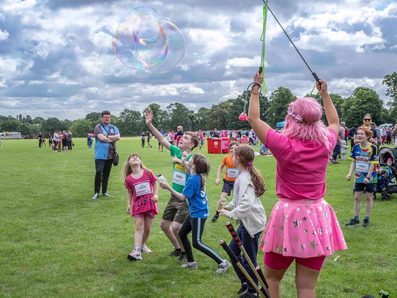 The 3k, 5k and 10k events took place in Abington Park on Sunday July 30, 2023.