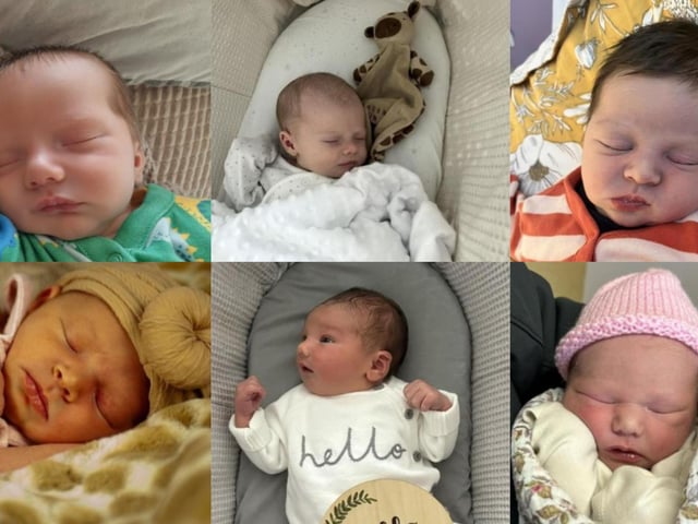 Some of the babies born in Northampton over the course of 2024...
