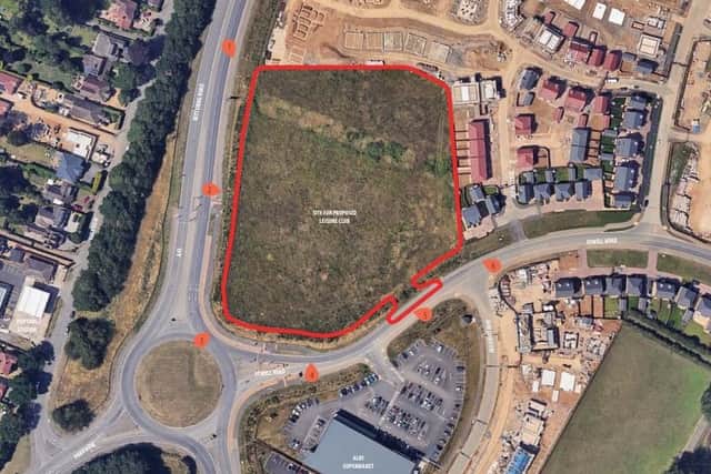 Plans have been submitted to build Northampton's first David Lloyd leisure club on land in Overstone Leys, opposite Aldi.