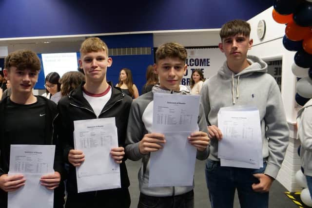 Manor School Students Celebrate GCSE Results