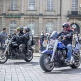 Organised by the Northants V Twin motorbike shop in St James, hundreds of Harley Davidson bikers showed up in aid of Cynthia Spencer Hospice.