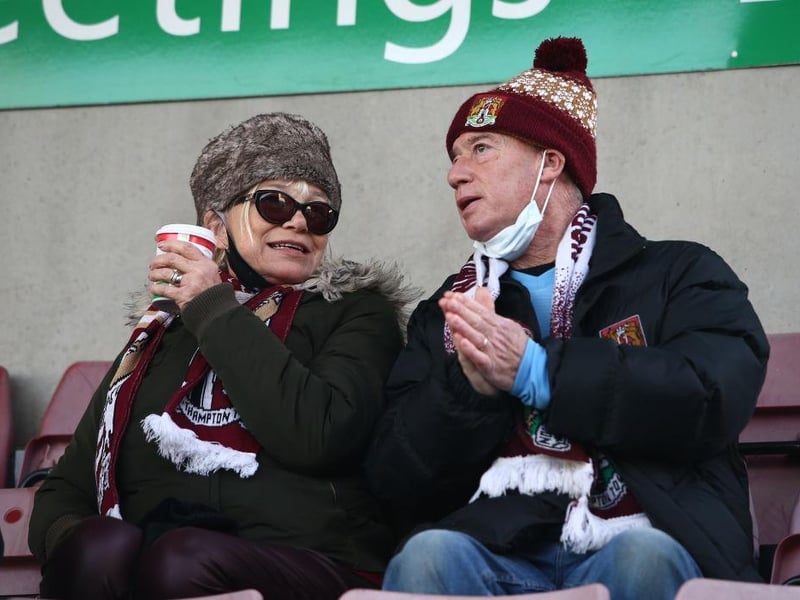 Northampton Town and Lincoln City at PTS Academy Stadium on December 19, 2020.
