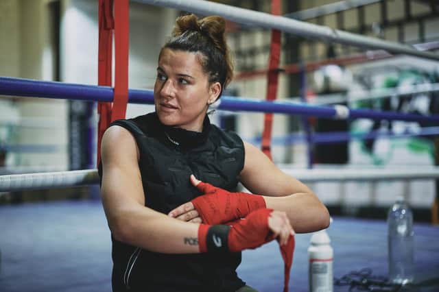 Chantelle Cameron takes on Katie Taylor in Dublin on Saturday for the  undisputed super-lightweight world title (Picture: Mark Robinson)