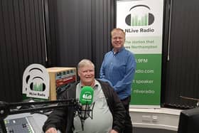 John and Paul in NLive Radio Studio