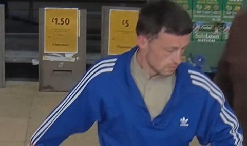 Appeal after a man threatens Northampton store staff with a knife