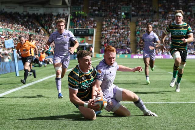 Saints edged out Gloucester at the Gardens back in May (photo by David Rogers/Getty Images)