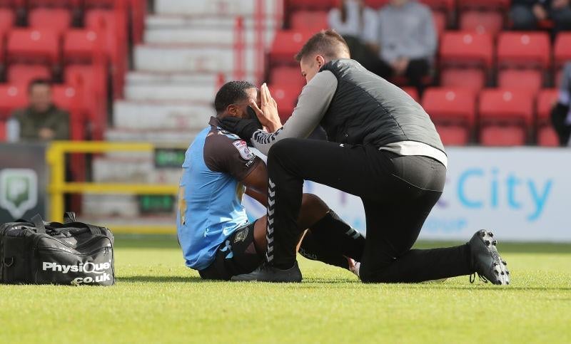 Hamstring injury suffered against Crawley on March 4th. Expected to be back for pre-season.
