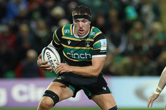 Saints lock Tom Lockett has been called into the England senior squad
