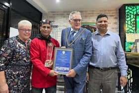 Aramintas, in Wellingborough Road, held Mayor Dennis Meredith’s first meal in July and the second on October 31 - which raised a combined total of £1,766.05.
