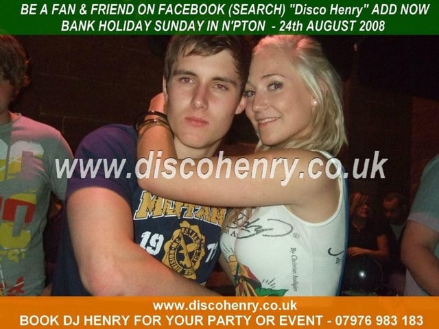 Nostalgic pictures from a night out in Northampton
