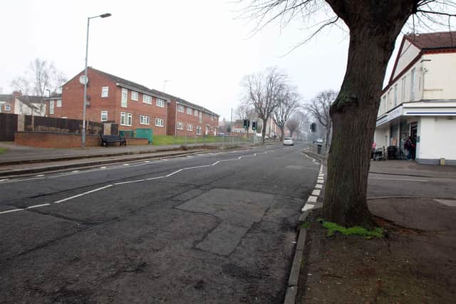 The robbery took place in Cannon Street, Wellingborough