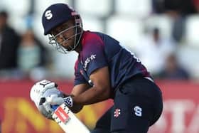 Saif Zaib top-scored for the Steelbacks in their win over Derbyshire Falcons