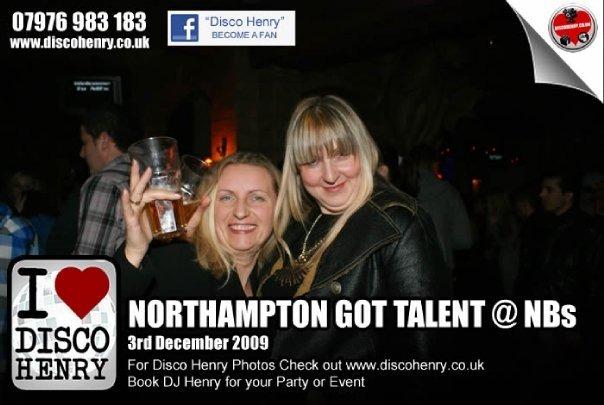 Nostalgic pictures from a night out at NB's in December 2009