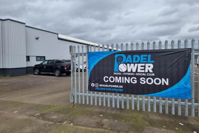 The building is located at Unit 1, Kingsfield Business Park, off Gladstone Road