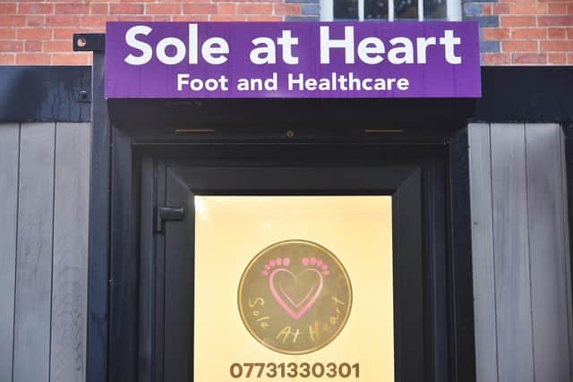 The new foot clinic is opening its doors next Monday at the Heart of The Shires Shopping Centre.