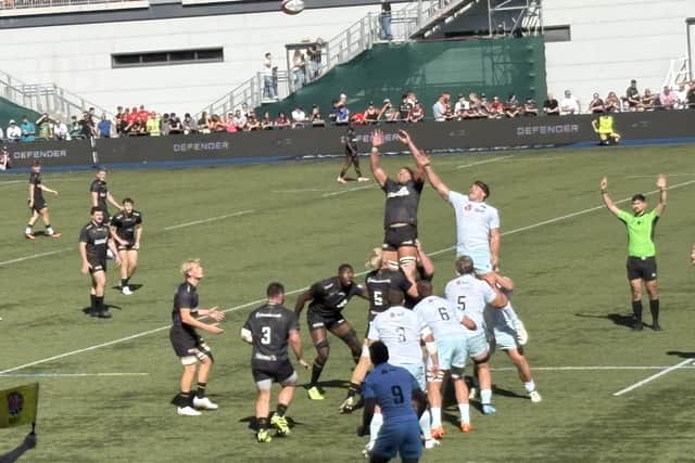 Saints scrapped it out with Saracens at StoneX Stadium on Saturday afternoon