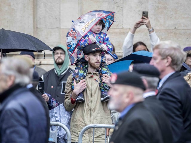 Remembrance Day 2023, Northampton. (Pictures: Kirsty Edmonds)