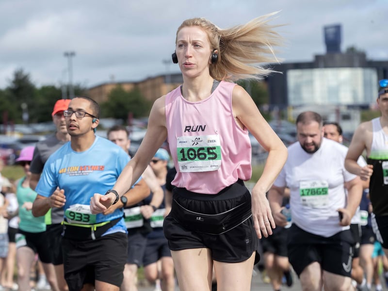 Hundreds of runners took part in the event on Sunday May 31, which started and ended at Sixfields Stadium.