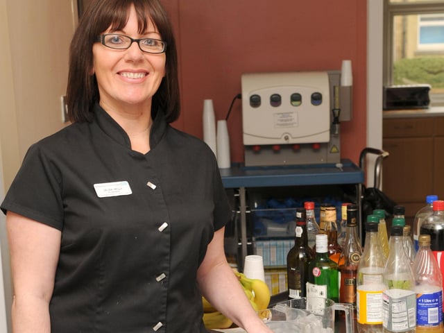 CANCER patients’ “favourite lady” has been recognised by colleagues at Northampton General Hospital in its annual awards bash.Selina Reilly, who is both a chemo assistant and house keeper for the hospital’s cancer care ward, won the Positive About Patients title for carrying out a daily multitude of tasks that keep the department running.Modest Mrs Reilly insisted she was just doing her job but admitted the amount of roles she took on defied a job description.