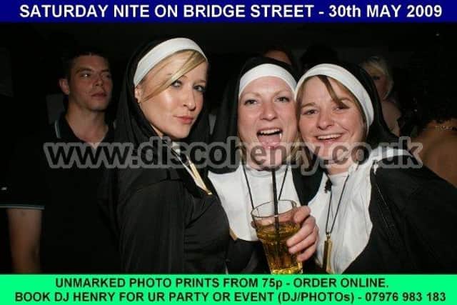 Nostalgic pictures from a night out at down Bridge Street 14 years ago