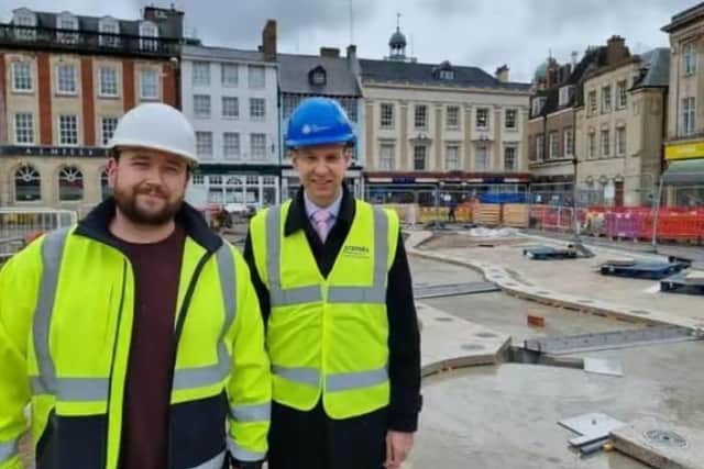 WNC's Market Square project manager alongside former town centre regeneration holder Daniel Lister told Chronicle and Echo in October 2024 the project was not overbudget, then standing at £12.5 million. The final cost has now risen to £13.5m, making it £5.1m over the initial £8.4m budget.