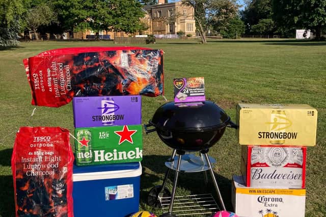 Win a bbq, beers, cider and footballs worth over £150!