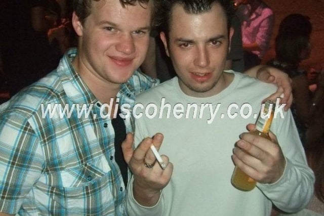 Nostalgic pictures from a night out in Northampton