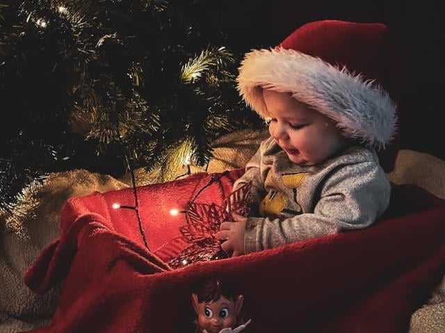 Rory's first Christmas.