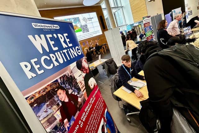 Wicksteed Park signing up students to fill vacant roles at the UON ETH Careers Fair.