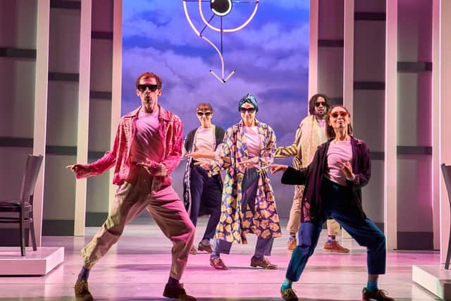 The "remarkably versatile" cast of Playtime (photo: Manuel Harlan)