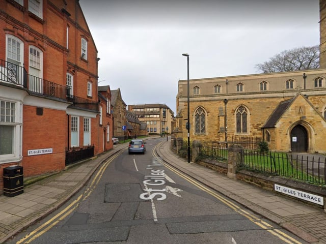 Also with seven reported violence and sexual offences in April 2023 is St Giles Terrace.