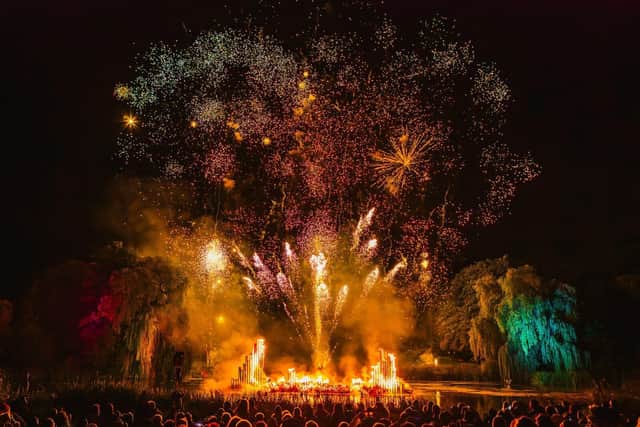 Fireworks at Shambala Festival