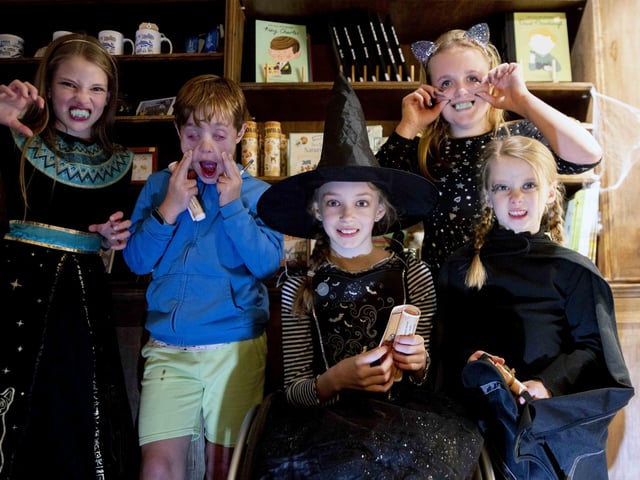 The abbey hosted a Witches' Spooktacular on Saturday (October 28) and will host the same event on Tuesday (October 31).