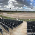 The speedway track at Brafield