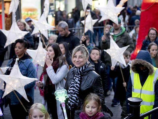 The festival of lights takes over Northampton town centre on Saturday October 15.