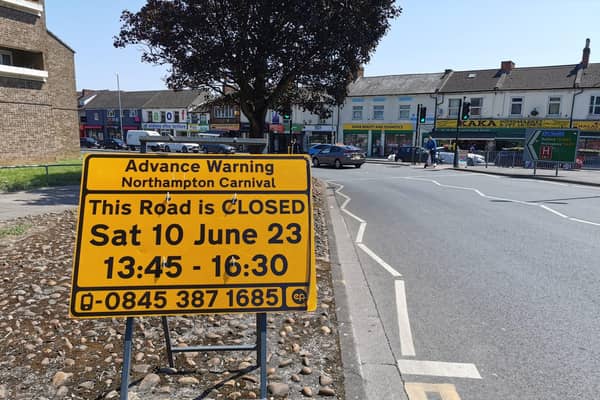 A number of town centre roads will be closed on Saturday (June 10).