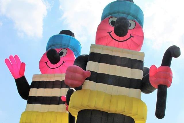 Here are some of the amazing balloon shapes set to feature at this weekend's event
