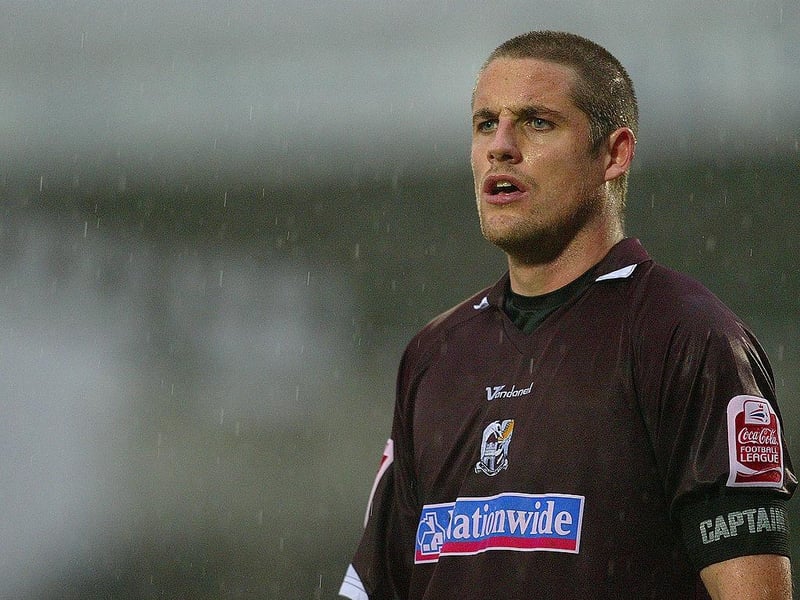Another to go well passed 100 appearances for Northampton. He's now assistant manager at Grimsby Town