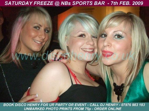 Nostalgic pictures from a night out at Isola Bar and NB's 14 years ago