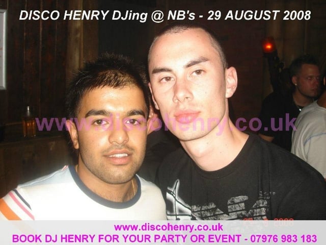 Nostalgic pictures from a night out at NB's