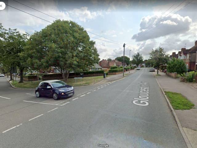 The incident happened in Gloucester Avenue between 12.05am and 3am on Saturday, August 19, when a man was walking along the footpath near to the junction with Delamere Road, and a large dog has jumped up at him, knocking him to the floor.