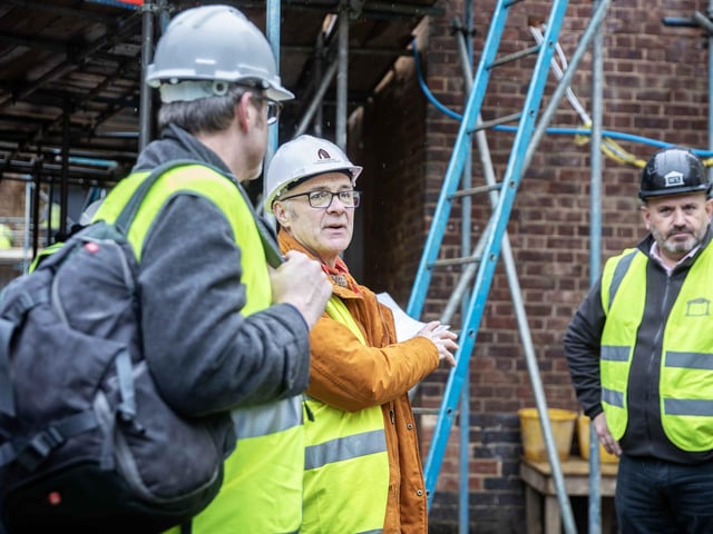 Here's how the historic Grade II Listed pub is looking so far during £3.5 million refurbishment works
