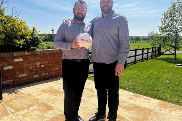 Ryan Bishop and Ben Thomas team up for Silverstone Soccer