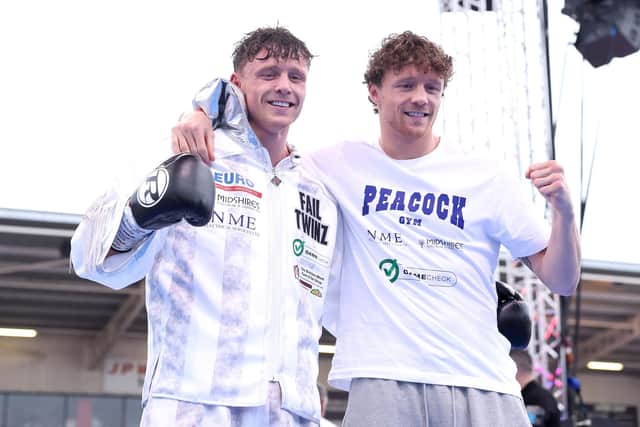 The Fail twins keep pushing on (photo by George Wood/Getty Images)