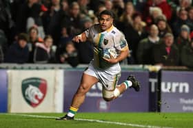 Sam Matavesi scored against Leicester last weekend (photo by David Rogers/Getty Images)