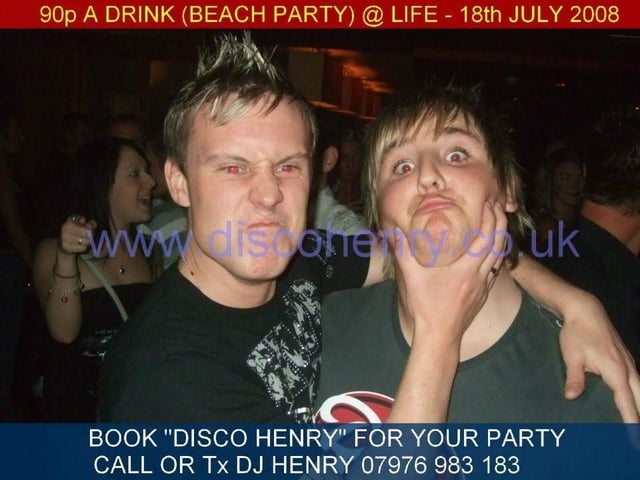 A trip down memory lane to a Friday night out in Northampton town centre 18 years ago, capturing the faces, fashions and memories of a night on the town.