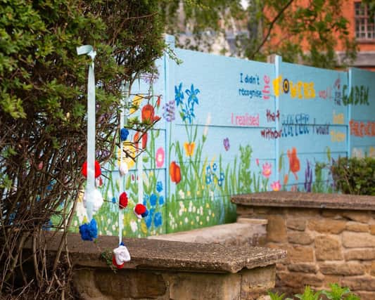 St Katherine's Gardens has been given a stunning makeover by volunteers as part of The Big Help Out
