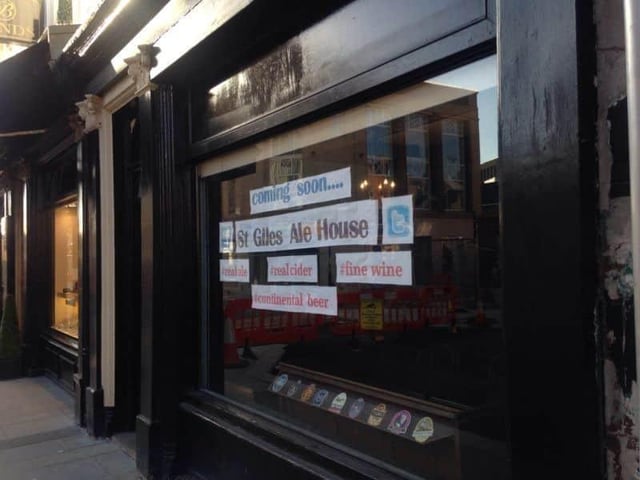 Before the pub opened in 2016.
At the time, owners said they wanted to take pubs back 60 years, with no televisions and a rotating selection of six real ales and six traditional ciders.