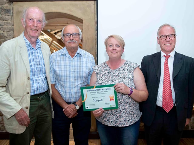 Harpole took bronze in the village award.